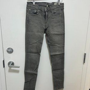 Rag & Bone grey skinny jeans. Size 28.